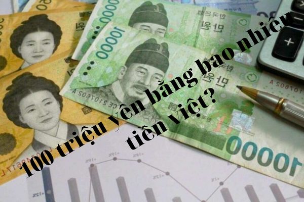 40 trieu yen bang bao nhieu tien viet