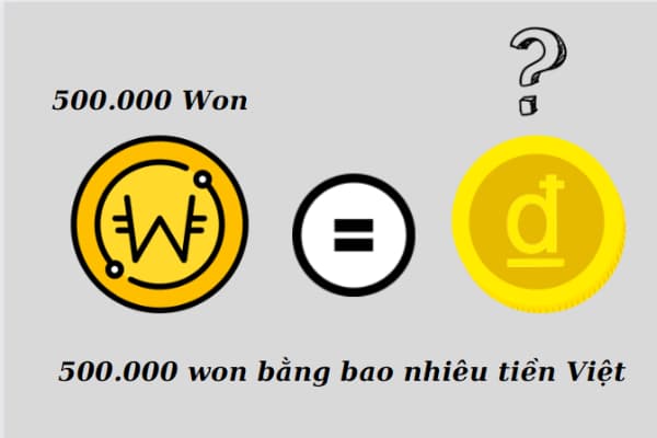 500 won bang bao nhieu tien viet nam