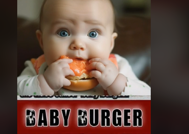 Baby Hamburger Viral Video