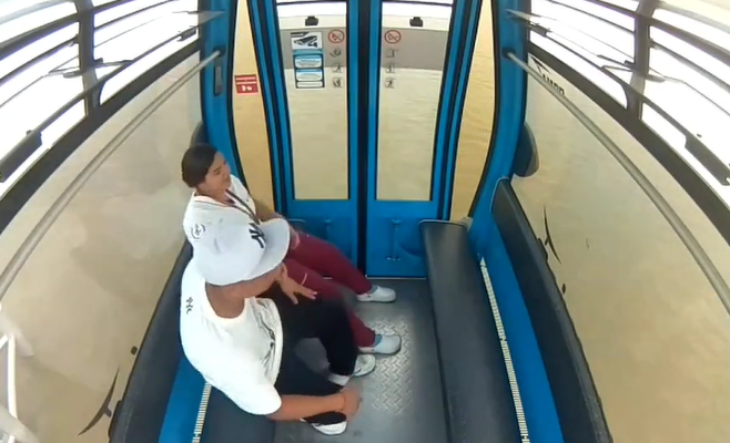 Watch Full Elevator Couple Viral Video 13 50 Part2 News