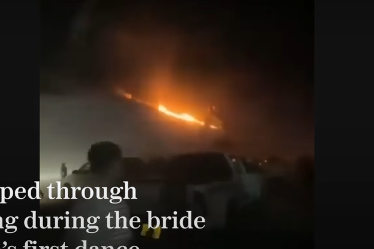 Iraq Wedding Fire Video on Reddit