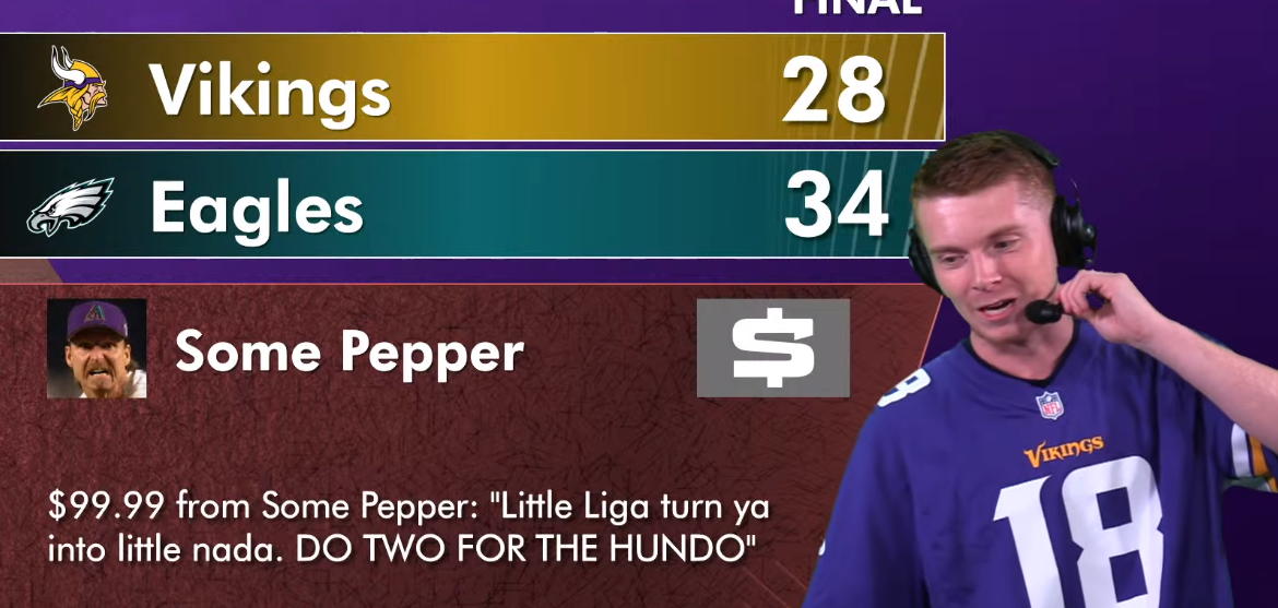 watch eagles vs vikings online free