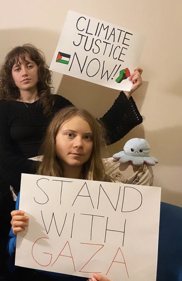 Greta Thunberg's Stand with Gaza