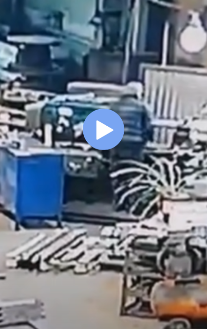 Russian Lathe Incident Video