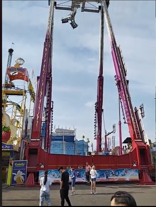 Kodiak Roller Coaster Incident Video