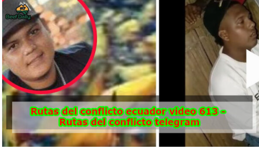 Conflict Routes Ecuador Video 613 on Twitter, Reddit