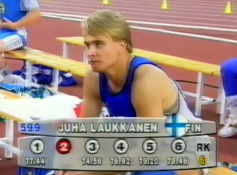 Juha Laukkanen Javelin Accident