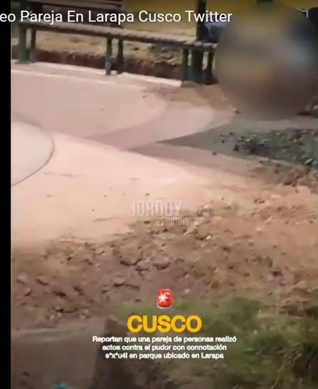 pareja de cusco en larapa twitter
