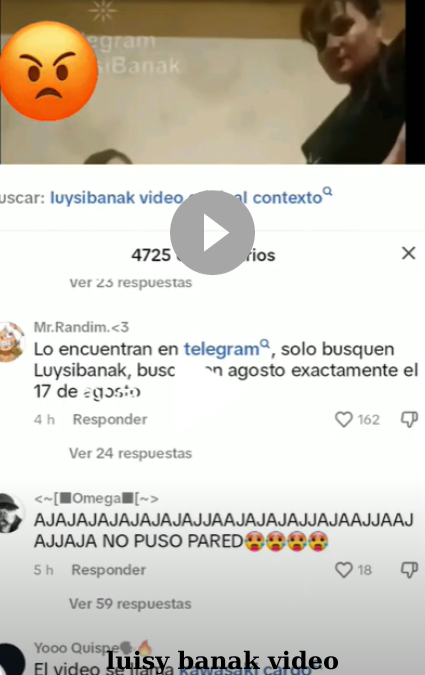 luisy banak video original twitter
