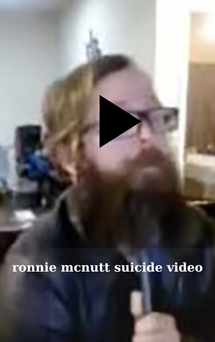 Ronnie mcnutt suicide video