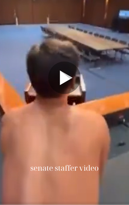 Senate Staffer Caught in Explicit Video Scandal