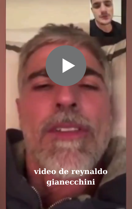 video de reynaldo gianecchini