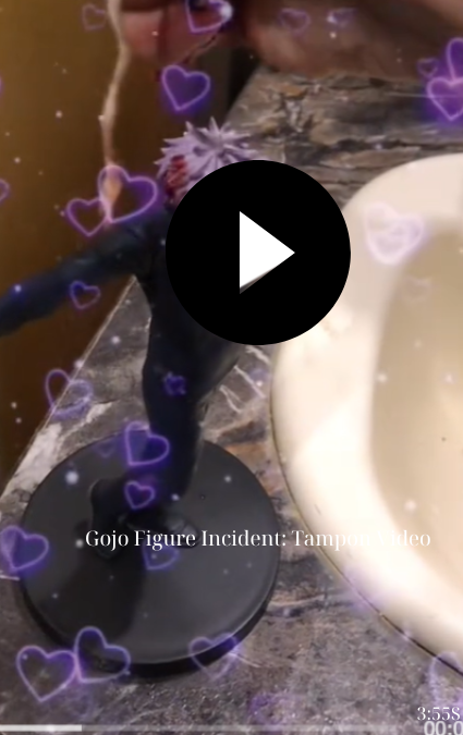 Gojo Figure Incident: Tampon Video Sparks Controversy on Twitter and Reddit