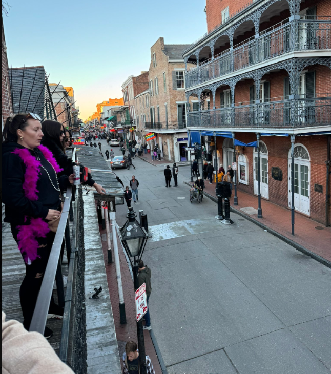 Man on Bourbon Street Twitter