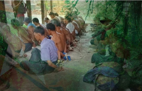 Video Nội Chiến Myanmar Man Rợ, Moi Tim, Chặt Đầu